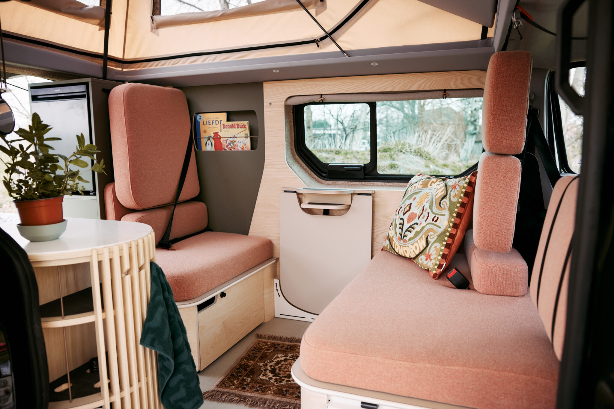 Interieur van een Amstervan Camper